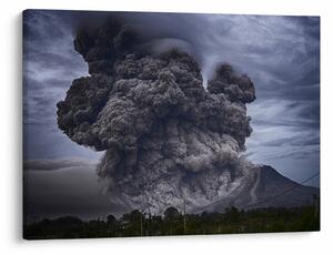Obraz - Sopečná erupce (70x50 cm)
