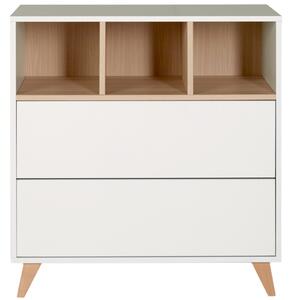 Bílá přebalovací komoda Quax Loft 86 x 48 cm