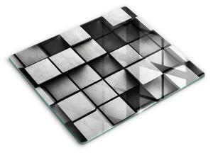 Sklo za varnou desku 3d geometrie pozadí