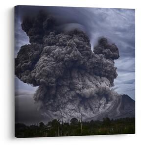 Obraz - Sopečná erupce (30x30 cm)