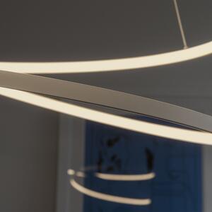 Ideal Lux LED Závěsné svítidlo Oz sp Ø 80 Barva: Černá, Stmívání, řízení: on-off