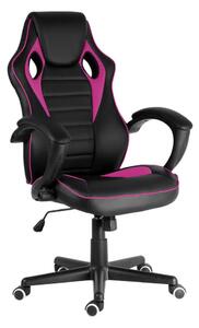 Herní židle NEOSEAT NS-015 černo-růžová