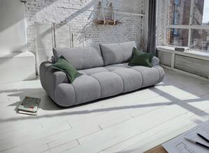 ROZKLÁDACÍ POHOVKA, plast, textil, kompozitní dřevo, šedá Livetastic - Rozkládací pohovky, Online Only