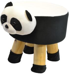 Dětská stolička ze dřeva - PANDA