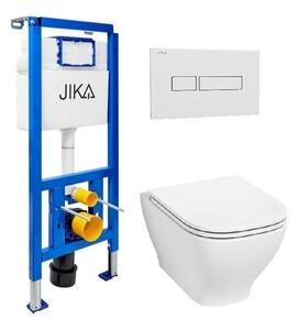 Závěsný WC set do lehkých stěn / předstěnová Jika Deep KMPLDEEPJ