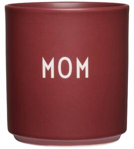 Porcelánový hrnek Mom Burgundy 300 ml