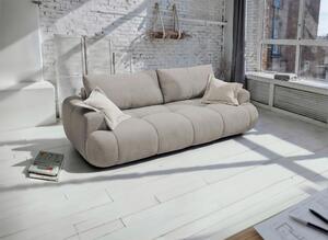 ROZKLÁDACÍ POHOVKA, plast, textil, kompozitní dřevo, béžová Livetastic - Rozkládací pohovky, Online Only