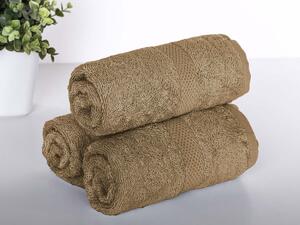 XPOSE® Froté ručník VERONA 3ks - kávový 30x50 cm