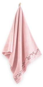 Luxusní ručník Grafik - růžová (rozměr: 50 x 90 cm)