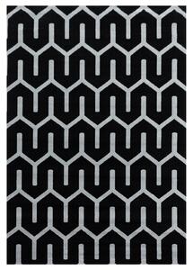 Ayyildiz Kusový koberec COSTA 3524, Černá Rozměr koberce: 140 x 200 cm