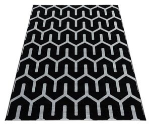 Ayyildiz Kusový koberec COSTA 3524, Černá Rozměr koberce: 80 x 250 cm