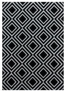 Ayyildiz Kusový koberec COSTA 3525, Černá Rozměr koberce: 80 x 150 cm