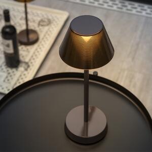 Ideal Lux Venkovní stmívatelná LED lampa LOLITA TL Barva: Kávová