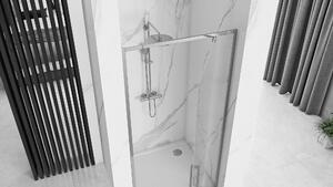 Rea Rapid Swing, 1-křídlé sprchové dveře 90 x 195 cm, 6mm čiré sklo, chromový profil, REA-K5606