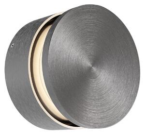 Redo Designové nástěnné svítidlo RUNDE, pr.10,4cm Barva: Nikl