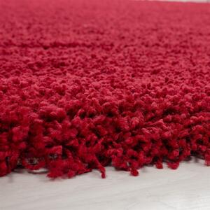 Ayyildiz Kusový koberec DREAM 4000, kulatý, Červená Rozměr koberce: 80 cm KRUH
