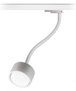 PIXIE na husím krku pro tříokr. lištu bílá 230V GX53 LED 7W - RED - DESIGN RENDL