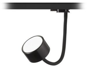 PIXIE na husím krku pro tříokr. lištu černá 230V GX53 LED 7W - RED - DESIGN RENDL