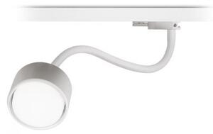 PIXIE na husím krku pro tříokr. lištu bílá 230V GX53 LED 7W - RED - DESIGN RENDL