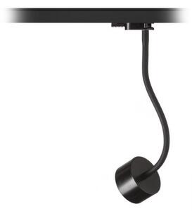 PIXIE na husím krku pro tříokr. lištu černá 230V GX53 LED 7W - RED - DESIGN RENDL