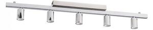 RALLONG 5 stropní základna chrom 230V E27 5x42W - RED - DESIGN RENDL