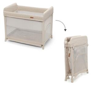 KINDERKRAFT SELECT - Cestovní postýlka MOON DREAM béžová