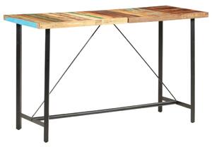 Barový stůl 180 x 70 x 107 cm masivní recyklované dřevo