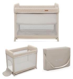 KINDERKRAFT SELECT - Cestovní postýlka MOON DREAM béžová