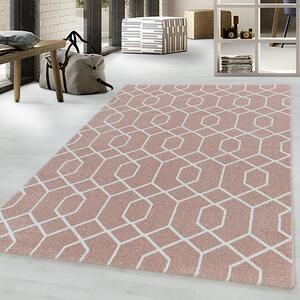 Ayyildiz Kusový koberec EFOR 3713, Růžová Rozměr koberce: 80 x 150 cm