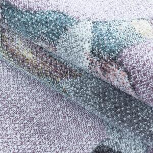 Ayyildiz Dětský kusový koberec FUNNY 2102, kulatý, Violet Rozměr koberce: 120 cm KRUH
