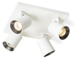 KENNY IV stropní bílá/černá 230V GU10 4x35W - RED - DESIGN RENDL