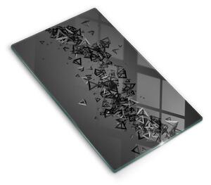 Kryt na varnou desku Abstraktní 3d tvary