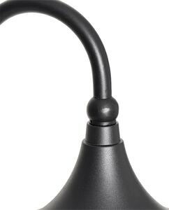 Klasická venkovní lucerna černá 125 cm IP44 - Daphne