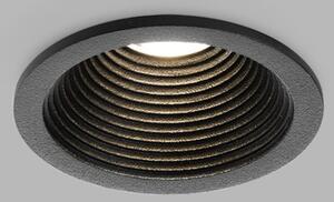LED2 SPLASH, B 7W 3000K IP54 ZÁPUSTNÉ ČERNÉ 2111033