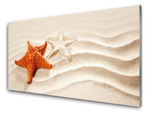 Skleněné obklady do kuchyně Hvězdice na Písku Pláž 140x70 cm