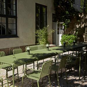 HAY Zahradní stůl Palissade Table 82x90, Olive