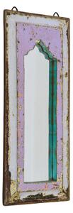 Zrcadlo v rámu z teakového dřeva, 22x3x55cm
