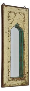 Zrcadlo v rámu z teakového dřeva, 23x4x56cm