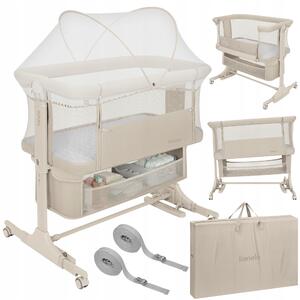 Lionelo postýlka 3v1 JODIE Beige Cream
