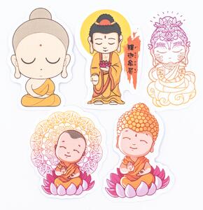 Buddha III. - sada samolepek SAM46