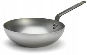 Pánev Wok de Buyer Mineral B 28 cm ocel 3 L indukce Francie