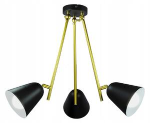 Stropní svítidlo průmyslové E14 3x40W černá barva 5376 Alder Rabalux