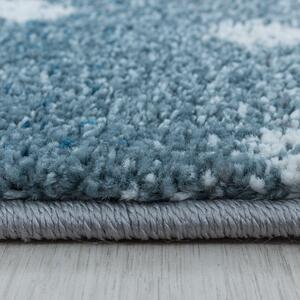 Ayyildiz Dětský kusový koberec FUNNY 2110, kulatý, Modrá Rozměr koberce: 160 cm KRUH