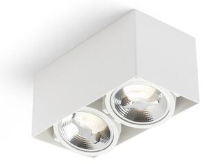 JAMES II DIMM stropní matná bílá 230V LED 2x15W 24° 3000K - RED - DESIGN RENDL