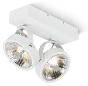 KELLY LED II DIMM nástěnná bílá 230V LED 2x12W 24° 3000K - RED - DESIGN RENDL