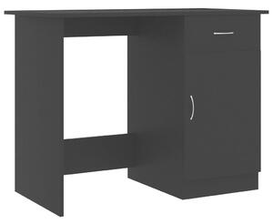 Psací stůl černý 100 x 50 x 76 cm dřevotříska