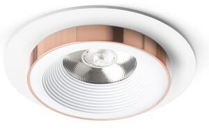 SHARM R I zápustná bílá měď 230V LED 10W 24° 3000K - RED - DESIGN RENDL