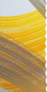 Ubrusové šály SOFT 391102-117 - Vlny žluté
