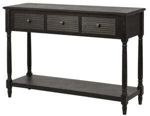 LivinHill Konzolový stolek Livorno 120 cm černý