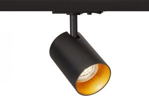 CONNOR pro jednookr. lištu černá/zlatá 230V LED GU10 10W - RED - DESIGN RENDL